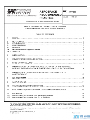 SAE ARP1533 PDF