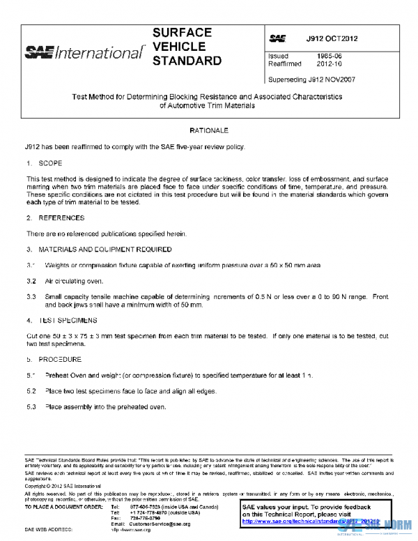 SAE J912_201210 PDF