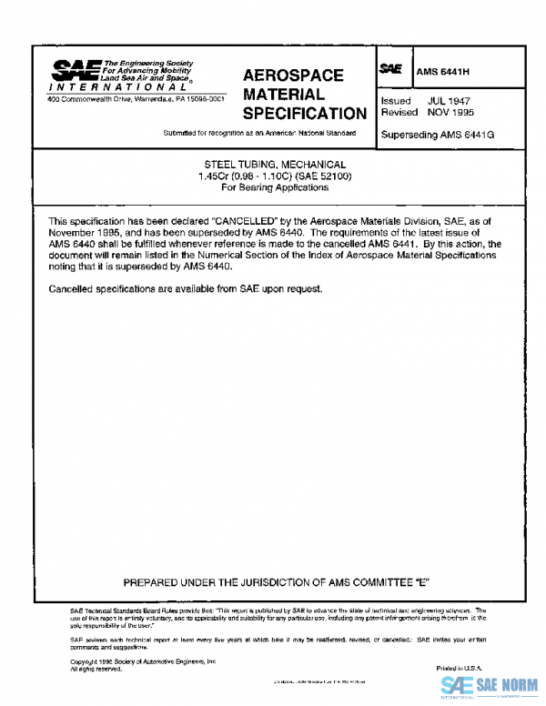 SAE AMS6441H PDF