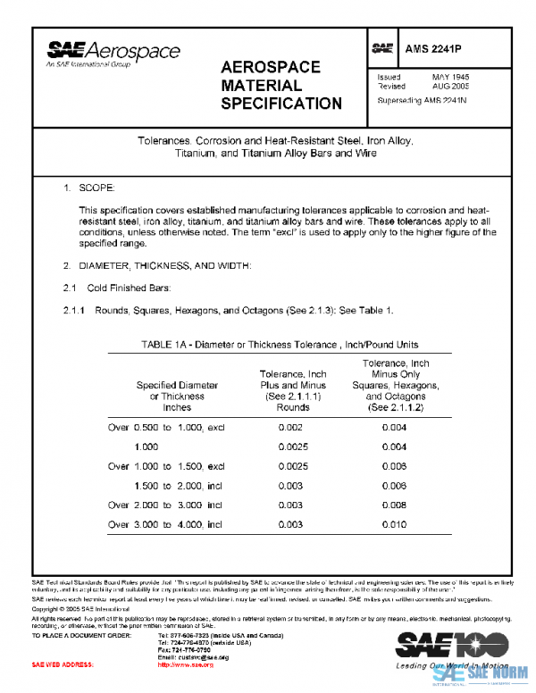 SAE AMS2241P PDF