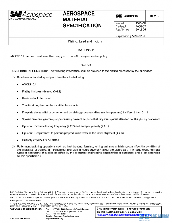 SAE AMS2415J PDF