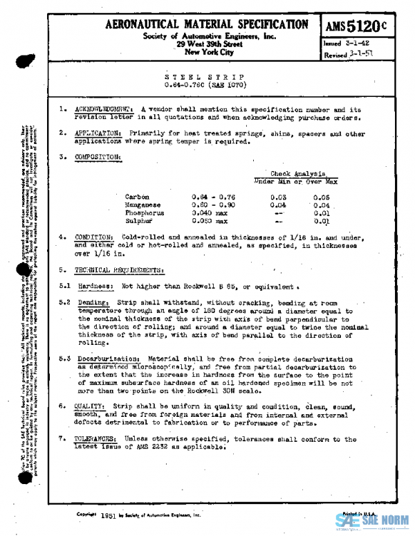SAE AMS5120C PDF SAE AMS5120C PDF