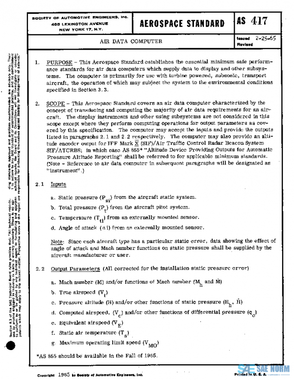 SAE AS417 PDF