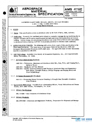 SAE AMS4119E PDF