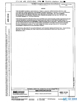 SAE AMS10133 PDF
