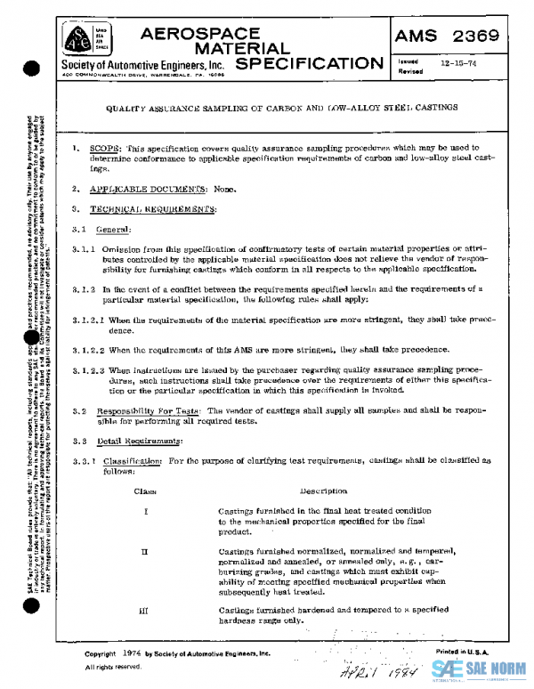 SAE AMS2369 PDF