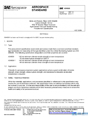 SAE AS4959 PDF