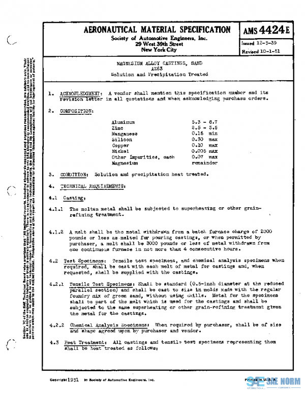 SAE AMS4424E PDF SAE AMS4424E PDF