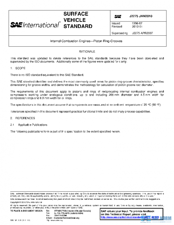 SAE J2275_201001 PDF