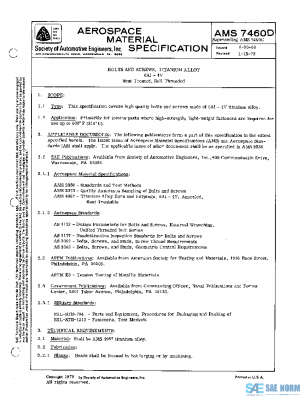 SAE AMS7460D PDF