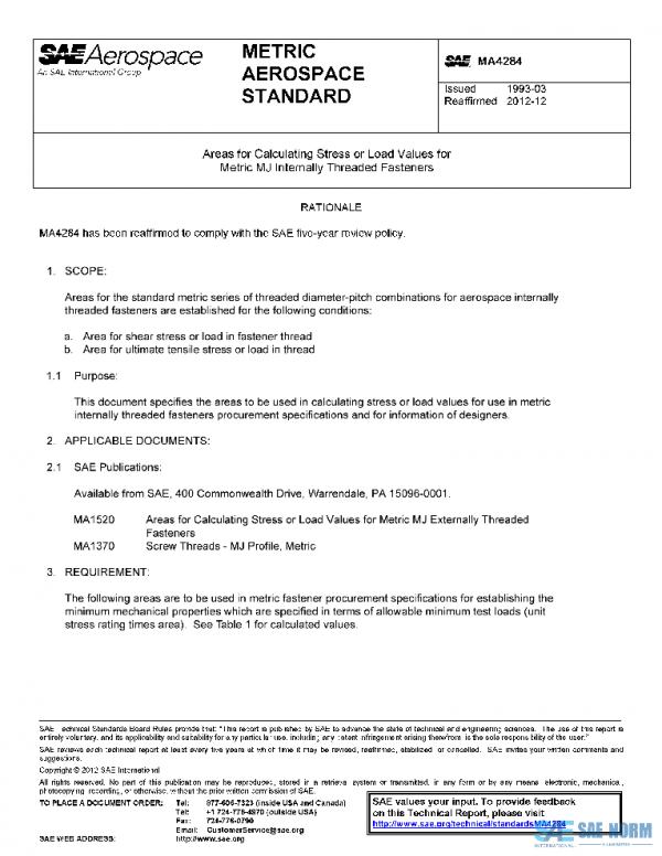 SAE MA4284 PDF