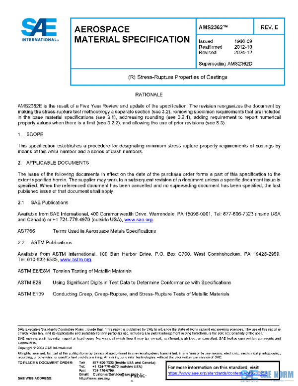 SAE AMS2362E PDF