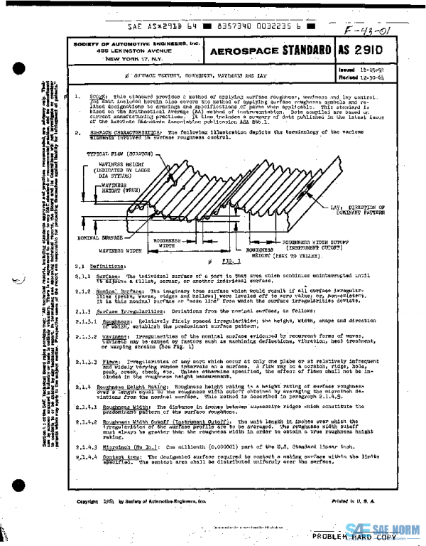 SAE AS291D PDF