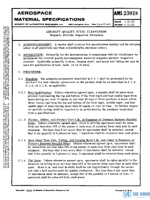 SAE AMS2301B PDF