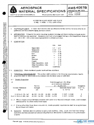 SAE AMS4057B PDF