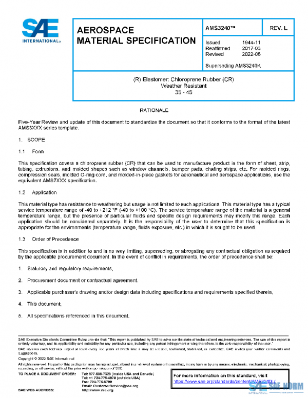 SAE AMS3240L PDF