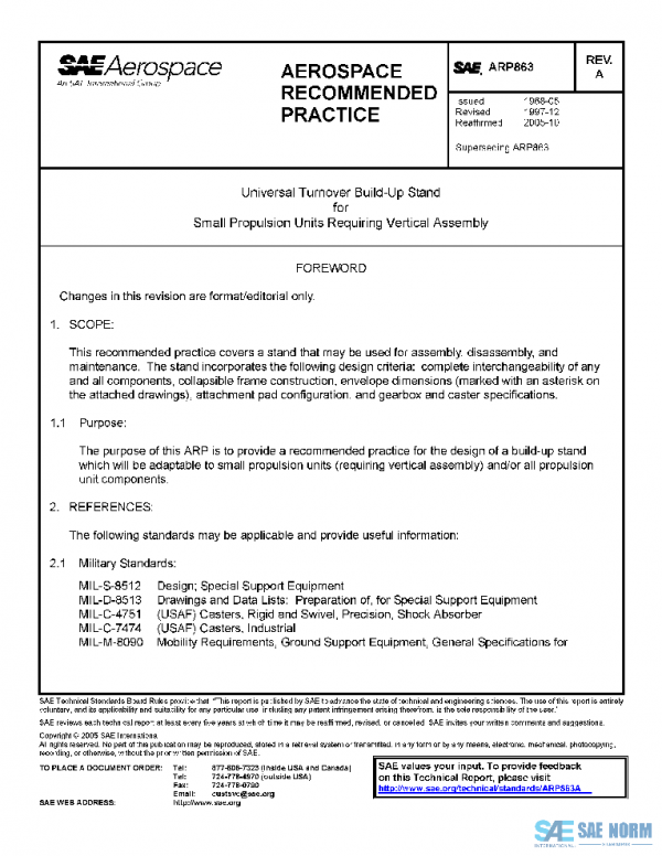 SAE ARP863A PDF