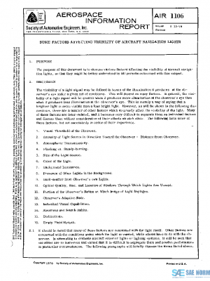 SAE AIR1106 PDF