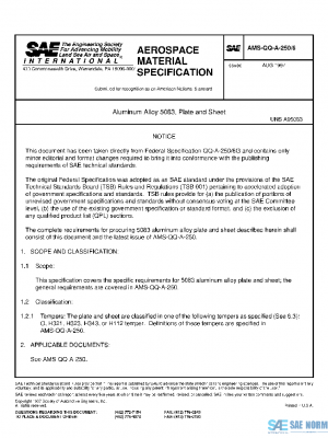SAE AMSQQA250/6 PDF