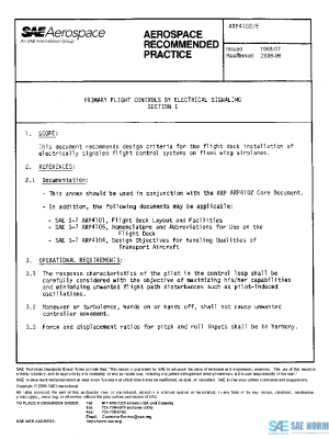 SAE ARP4102/5SECT1 PDF