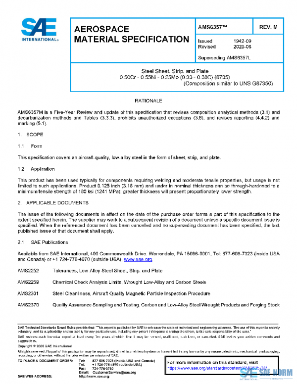 SAE AMS6357M PDF
