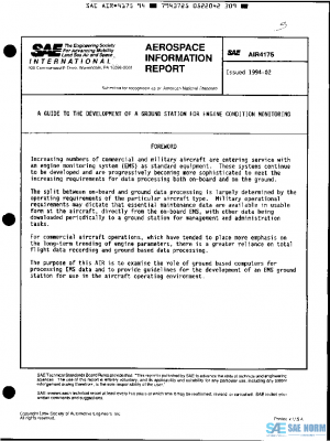 SAE AIR4175 PDF