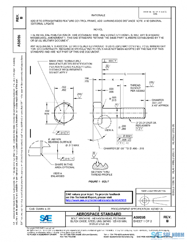 SAE AS9285B PDF