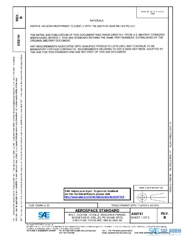 SAE AS9741B PDF