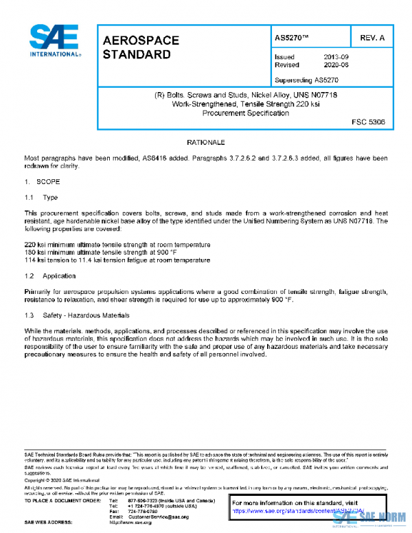 SAE AS5270A PDF