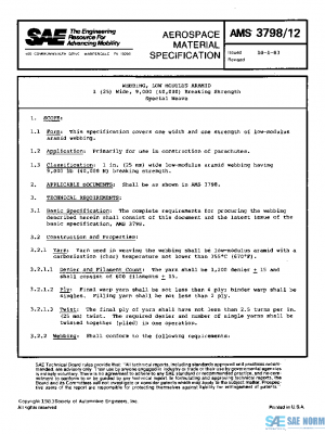 SAE AMS3798/12 PDF