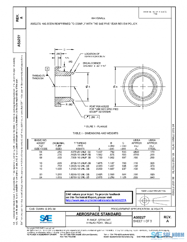 SAE AS5227A PDF