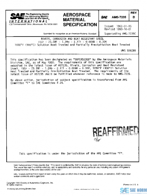 SAE AMS7235D PDF