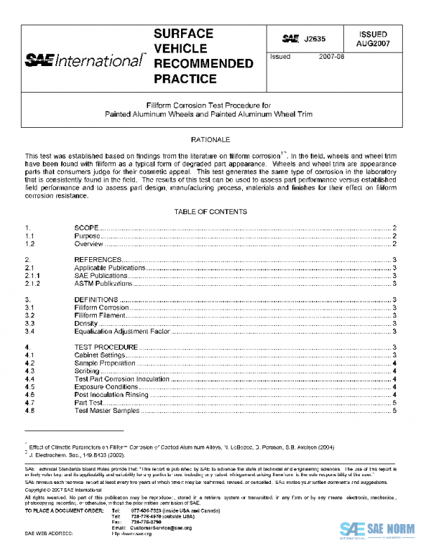 SAE J2635_200708 PDF SAE J2635_200708 PDF