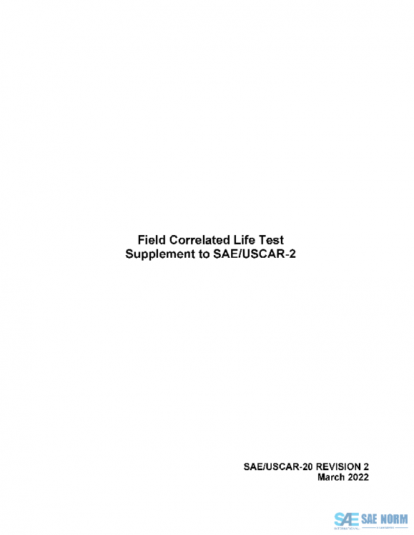 SAE USCAR20-2 PDF