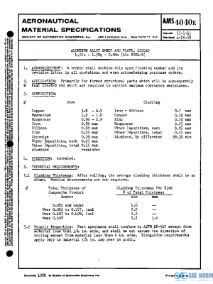 SAE AMS4040E PDF