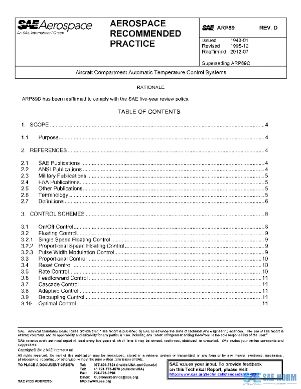 SAE ARP89D PDF