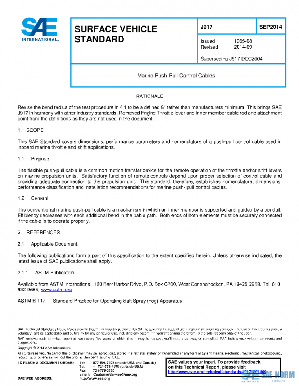 SAE J917_201409 PDF