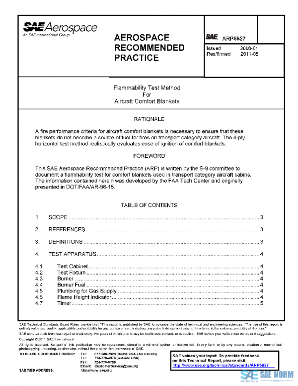 SAE ARP5627 PDF SAE ARP5627 PDF