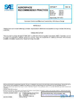 SAE ARP1481B PDF