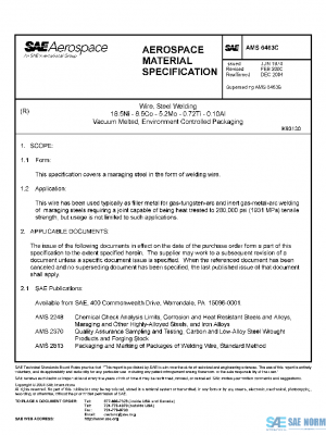 SAE AMS6463C PDF