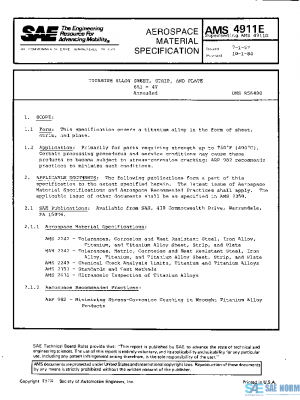 SAE AMS4911E PDF