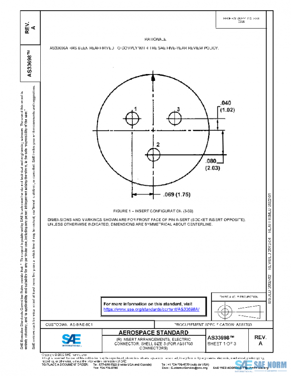 SAE AS33698A PDF