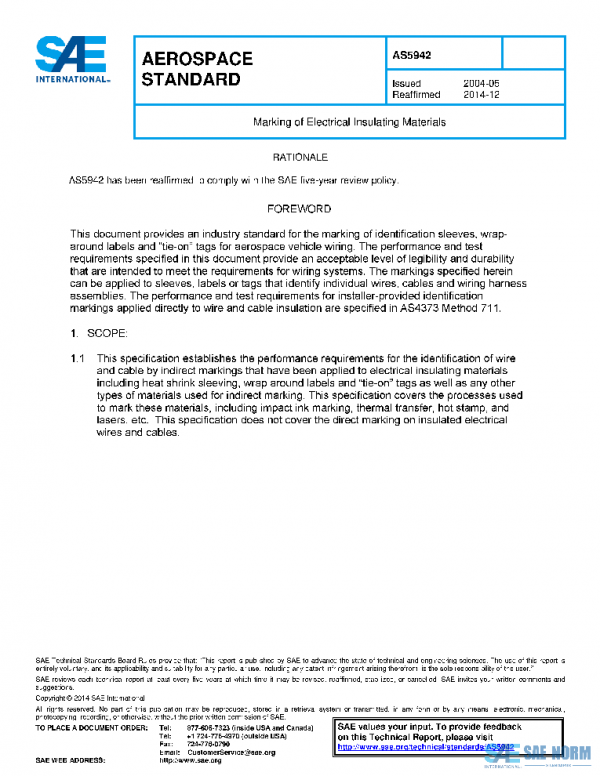 SAE AS5942 PDF