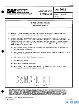 SAE AS8032 PDF