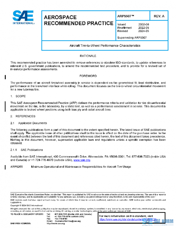 SAE ARP5507A PDF