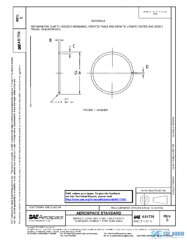 SAE AS1736C PDF SAE AS1736C PDF