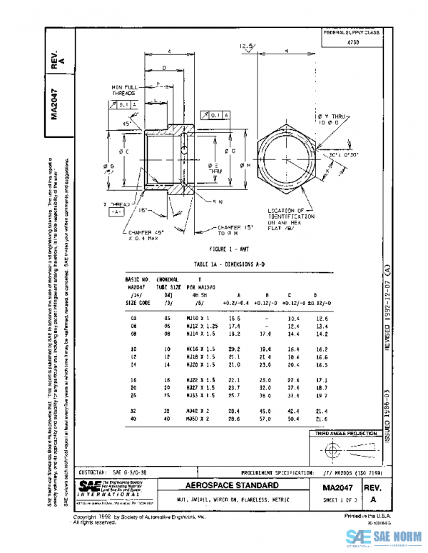 SAE MA2047A PDF