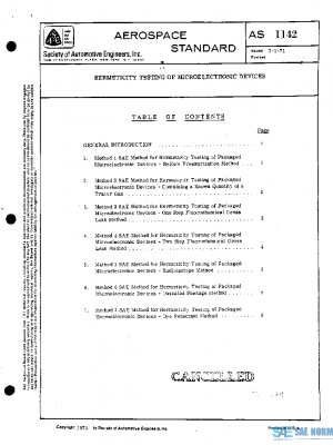 SAE AS1142 PDF