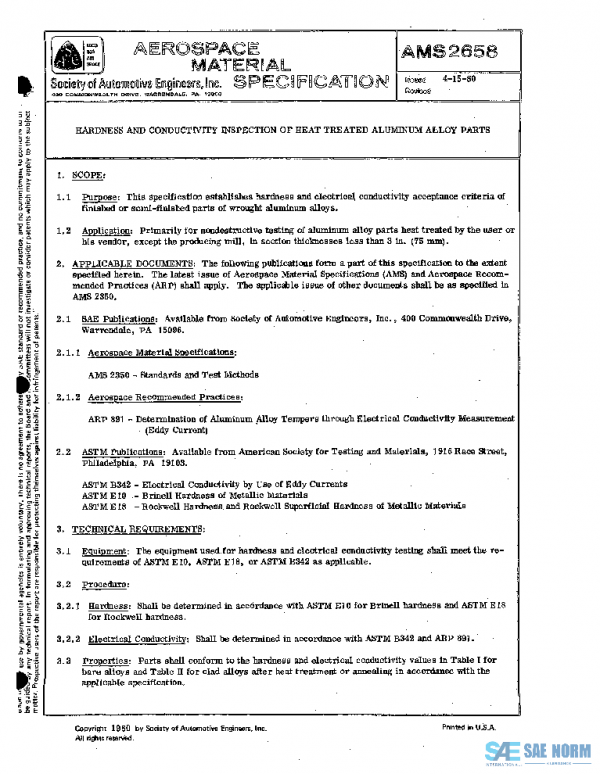 SAE AMS2658 PDF