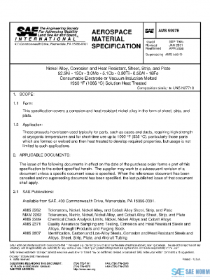 SAE AMS5597E PDF